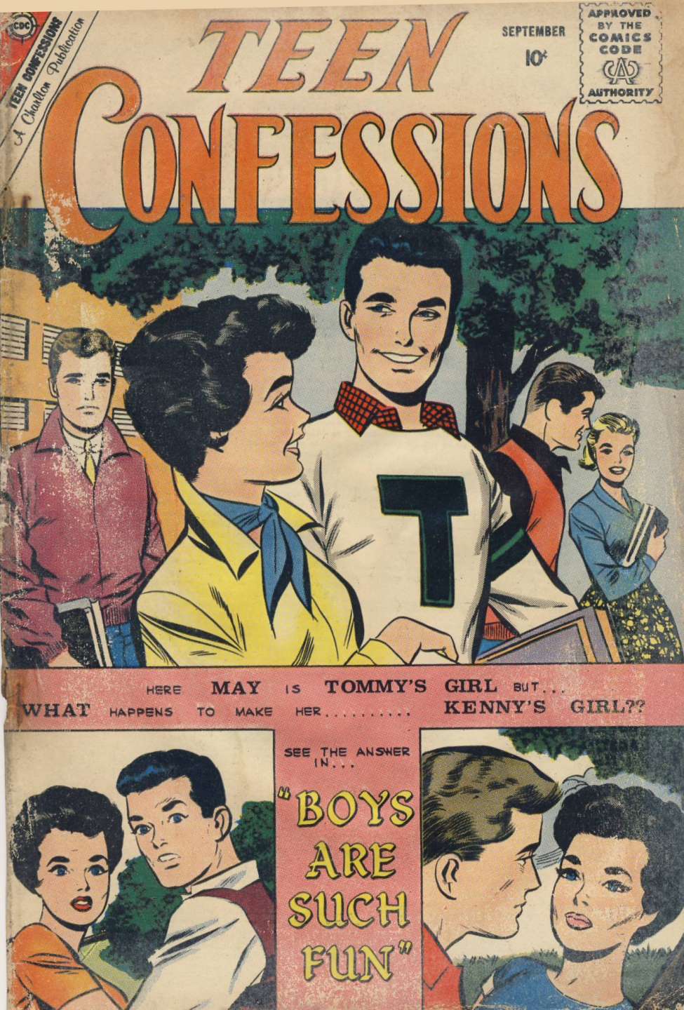 Book Cover For Teen Confessions 7
