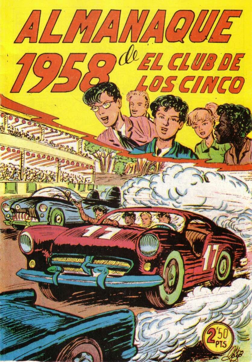 Book Cover For El Club de los Cinco - Almanaque 1958