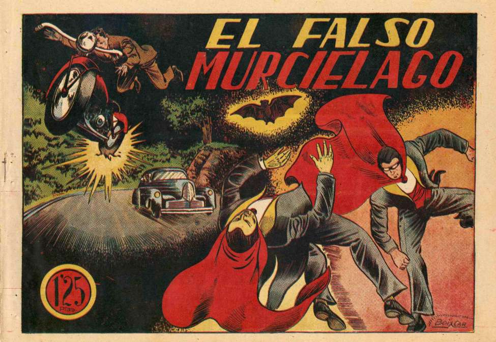 Comic Book Cover For El Murcielago 5 - El Falso Murciélago