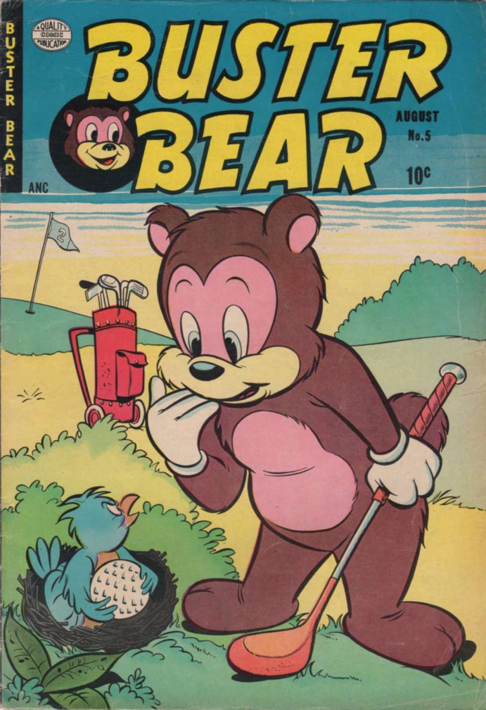 Comic Book Cover For Buster Bear 5