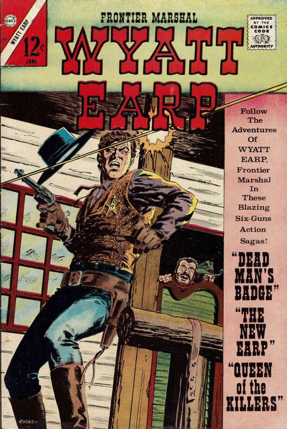 Comic Book Cover For Wyatt Earp Frontier Marshal 69