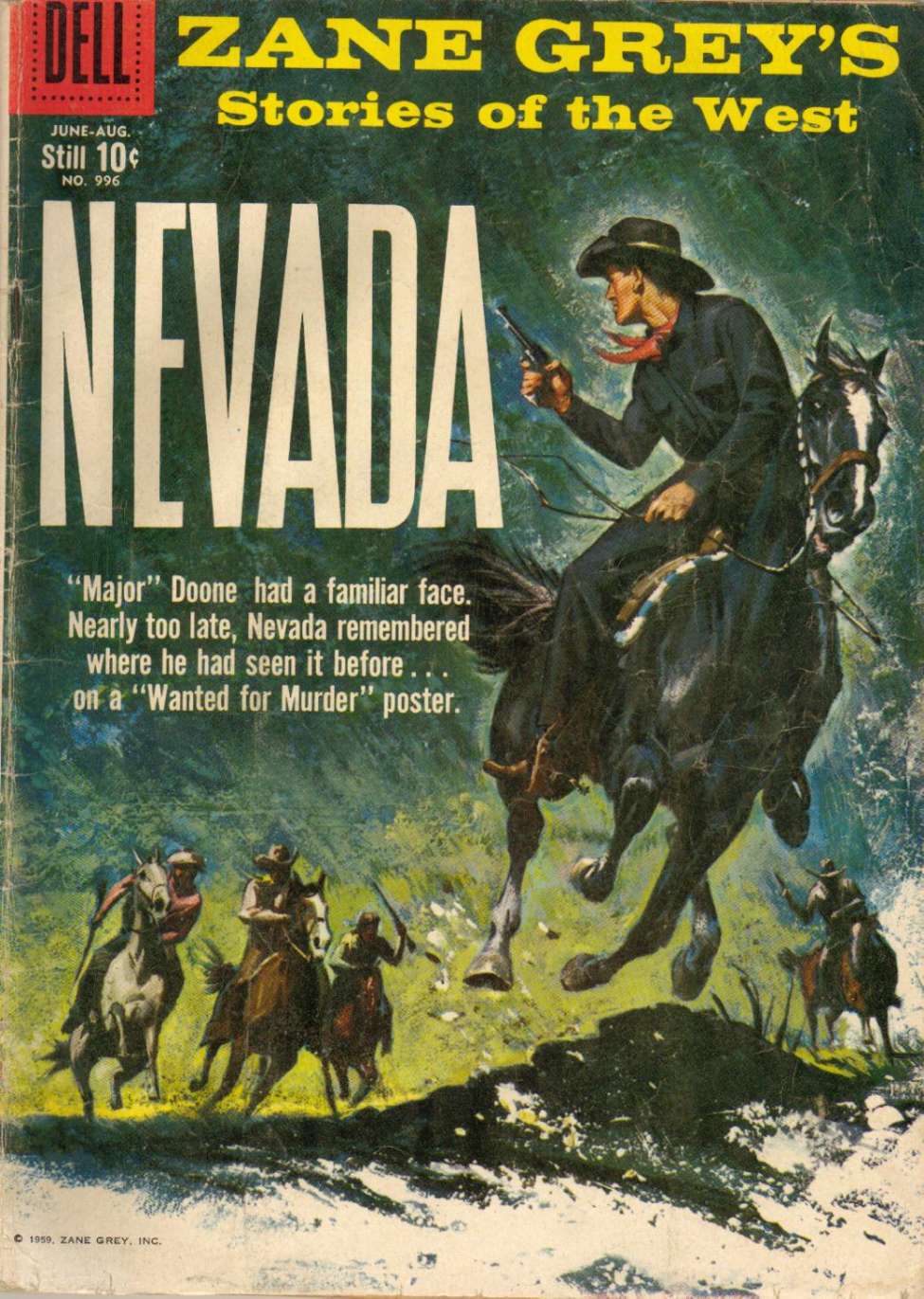 Comic Book Cover For 0996 - Zane Grey's Stories of the West