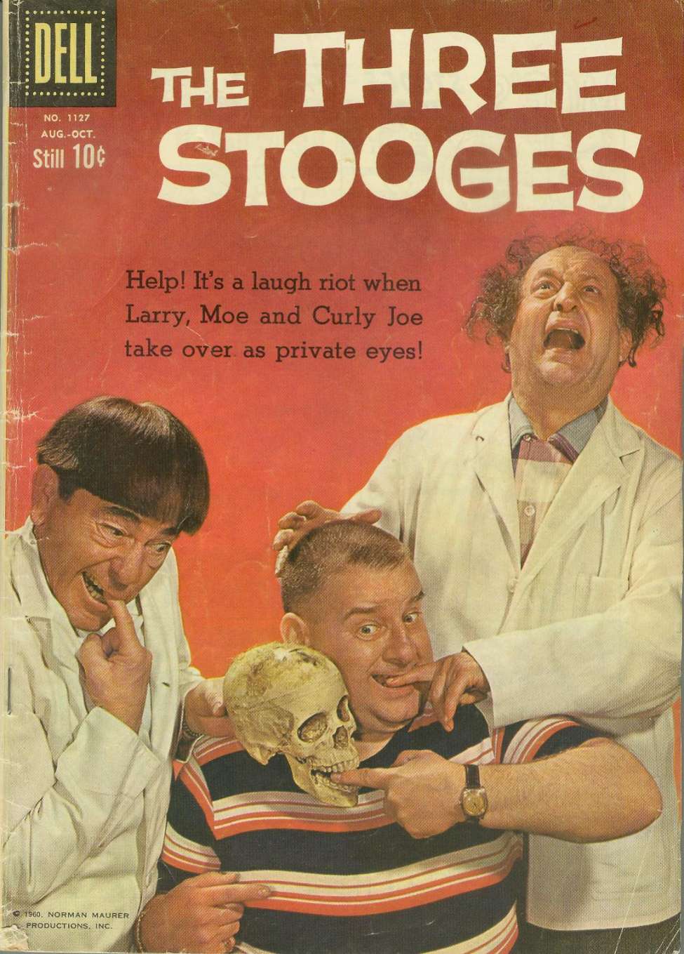 Comic Book Cover For 1127 - The Three Stooges