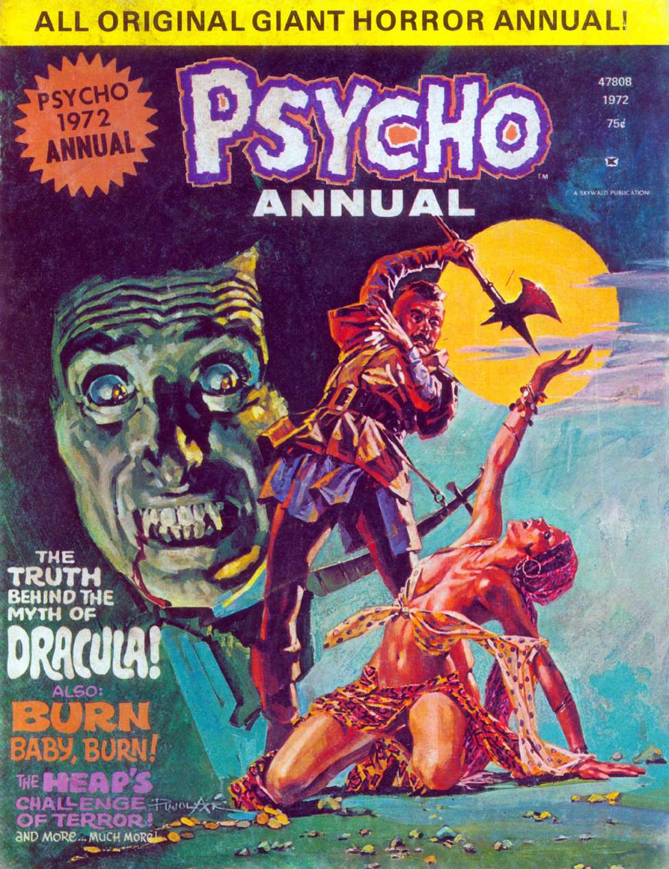 Book Cover For Psycho Annual 1972