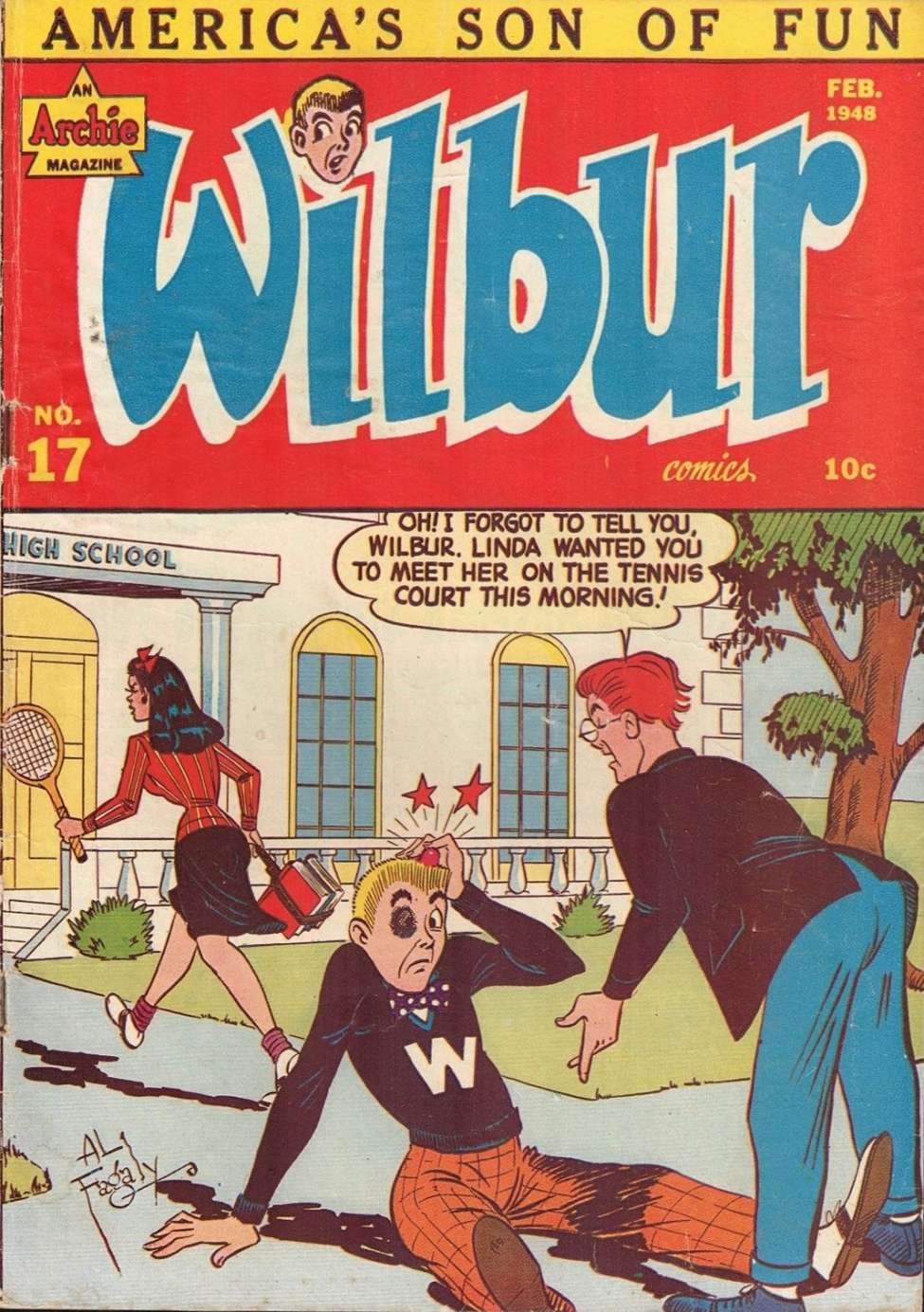 Book Cover For Wilbur Comics 17