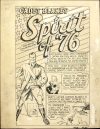 Cover For Pocket Comics 1 (Spirit of 76 Original art)