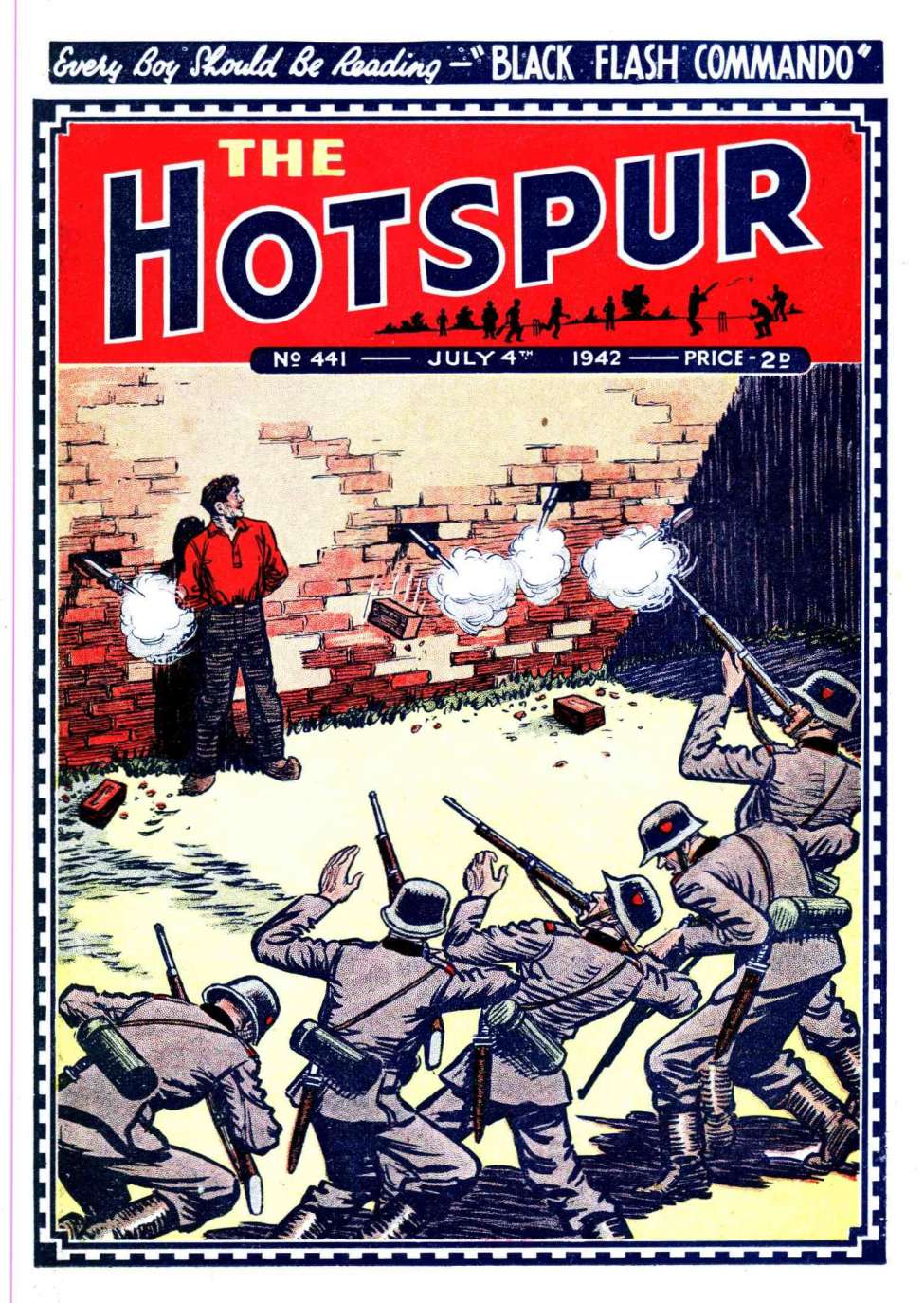 Comic Book Cover For The Hotspur 441