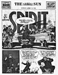 Large Thumbnail For The Spirit (1942-04-12) - Baltimore Sun (b/w)
