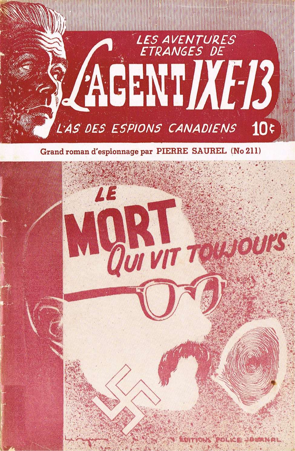Book Cover For L'Agent IXE-13 v2 211 - Le mort qui vit toujours