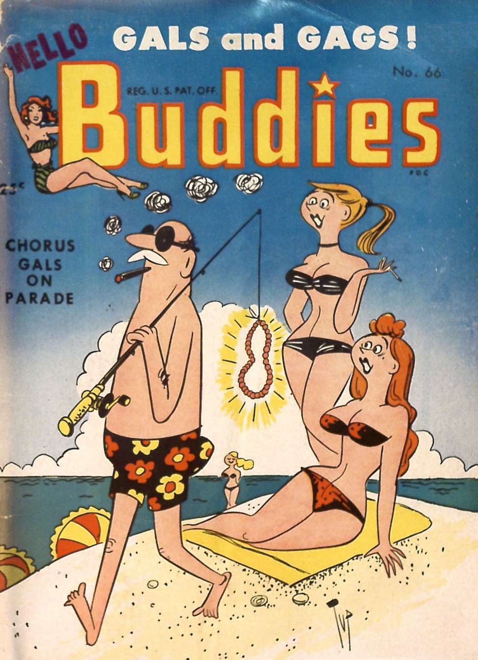 Comic Book Cover For Hello Buddies 66