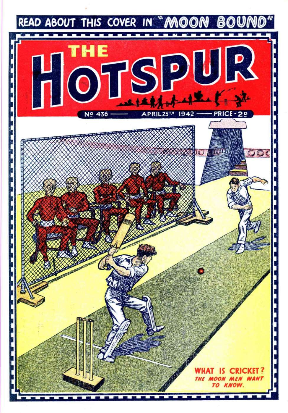 Comic Book Cover For The Hotspur 436