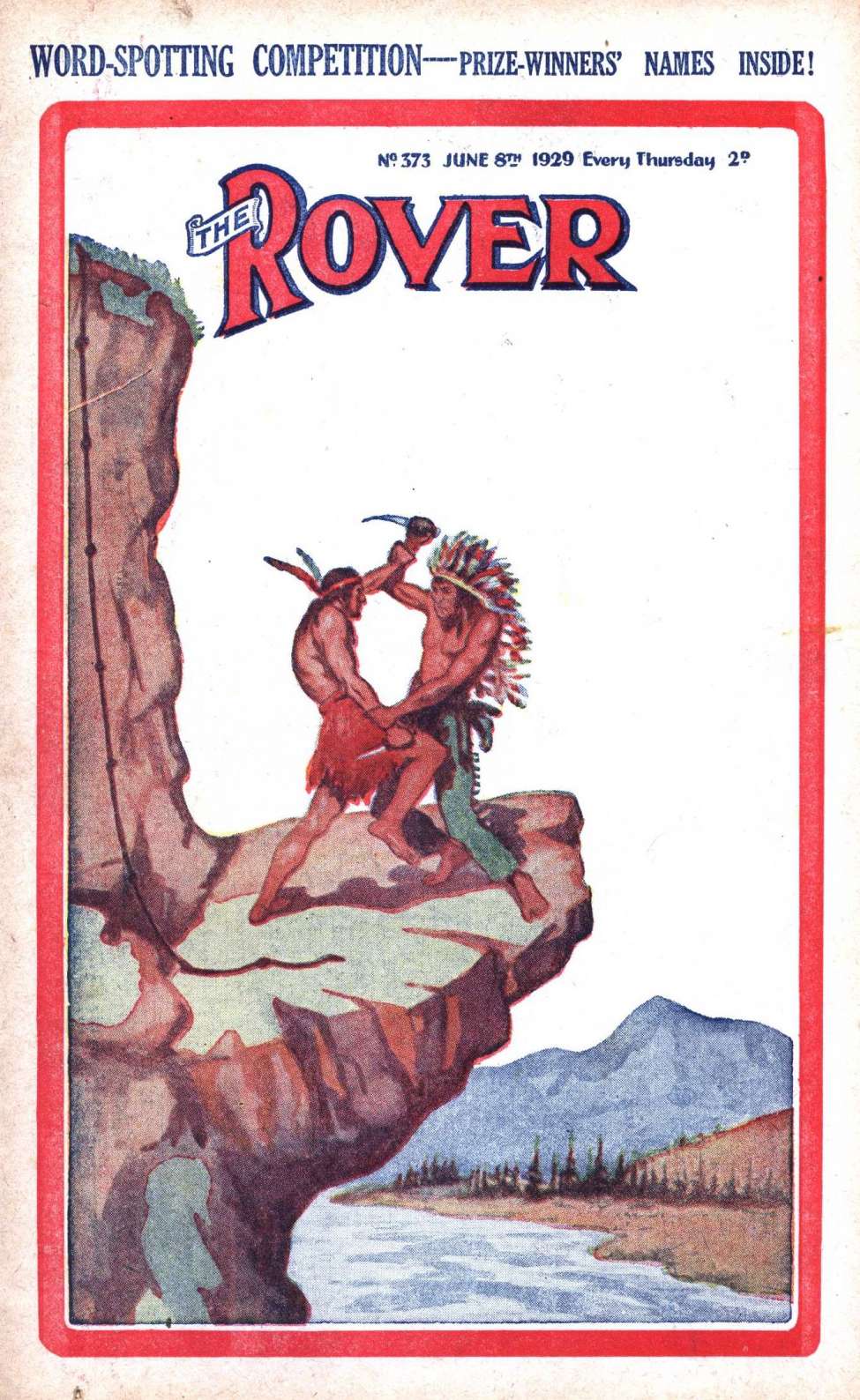 Comic Book Cover For The Rover 373