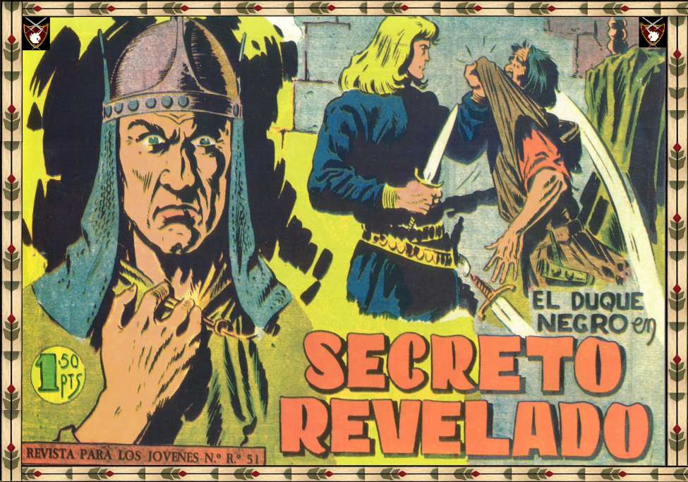 Comic Book Cover For El Duque Negro 3 - Secreto Revelado