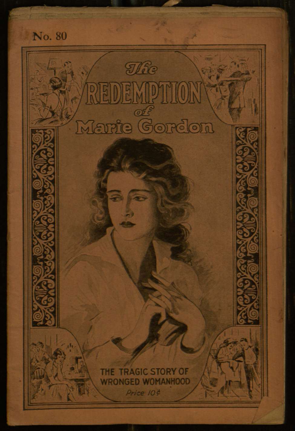 Book Cover For The Redemption of Marie Gordon 80 - Cora Lane Sherman