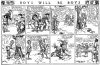 Cover For Boys Will Be Boys - New York Herald