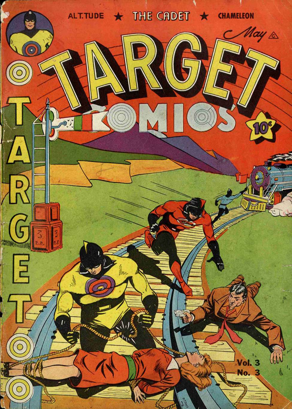 Book Cover For Target Comics v3 3