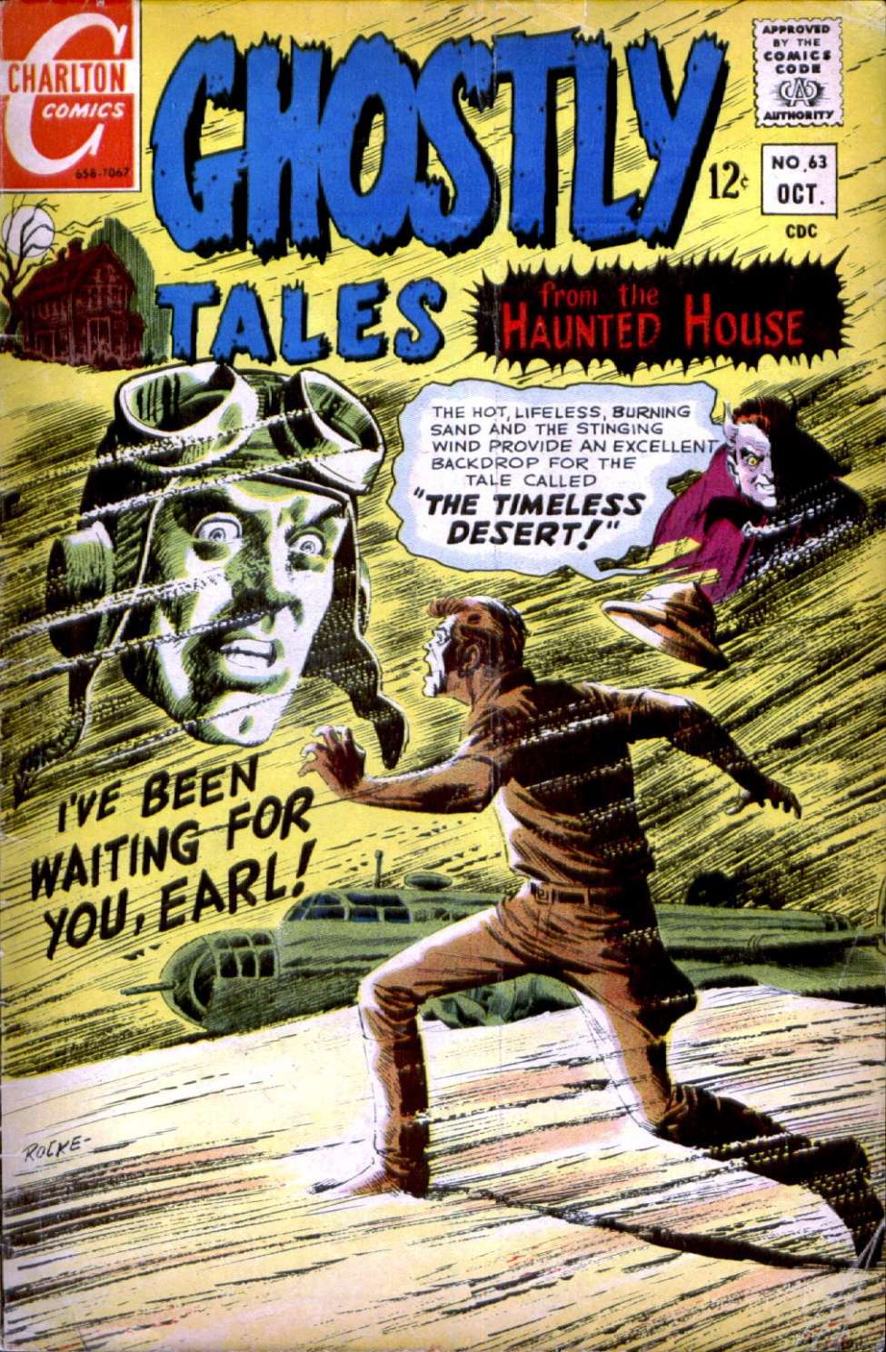 Book Cover For Ghostly Tales 63
