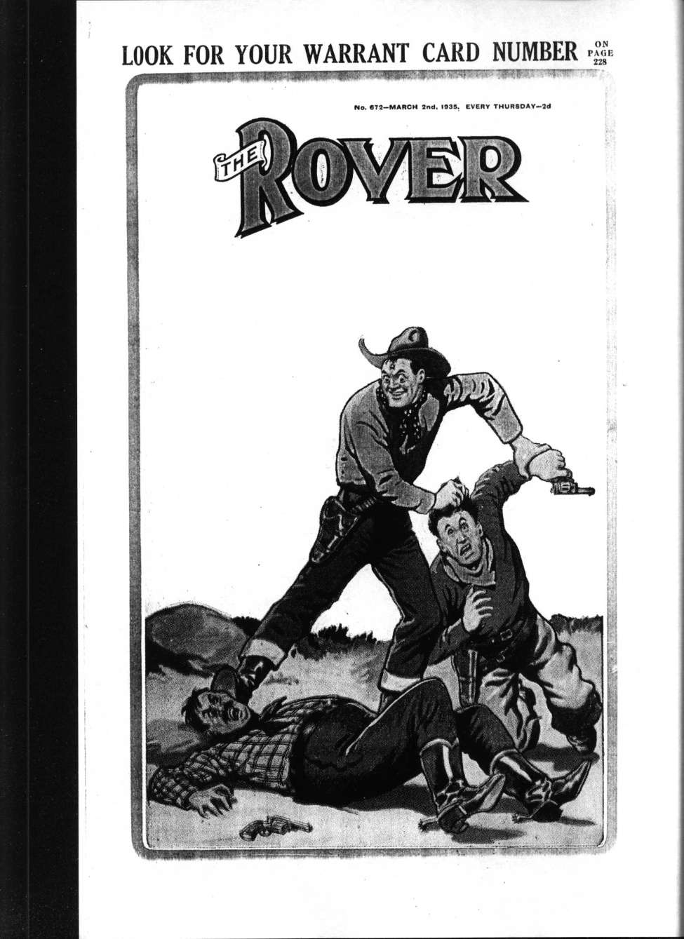 Book Cover For The Rover 672