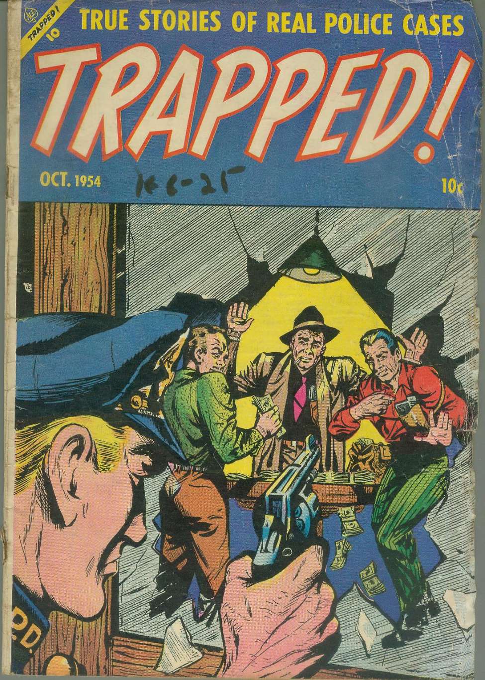 Book Cover For Trapped 1