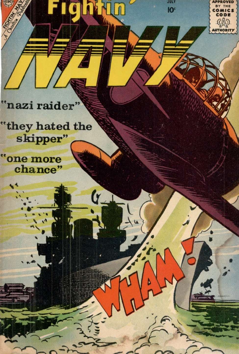Comic Book Cover For Fightin' Navy 93