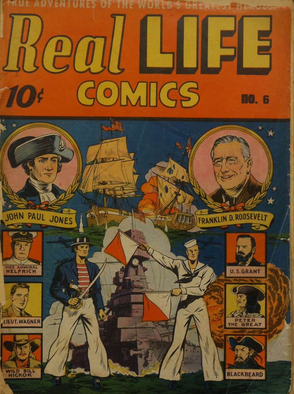 Comic Book Cover For Real Life Comics 6