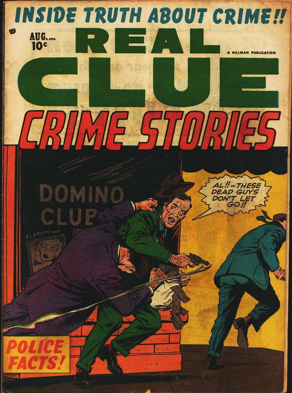 Book Cover For Real Clue Crime Stories v7 6