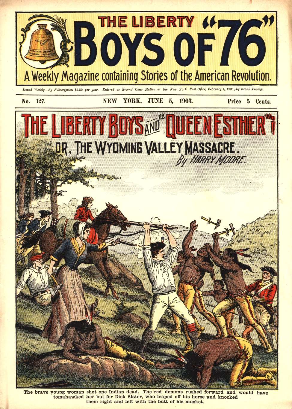 Book Cover For The Liberty Boys of 76 127 - The Liberty Boys and Queen Esther