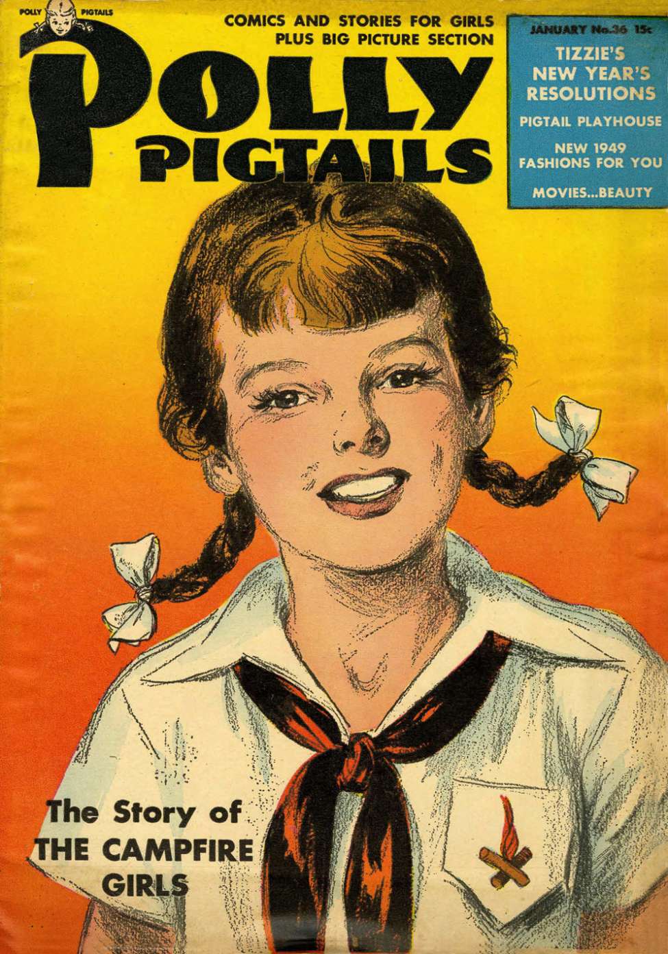 Comic Book Cover For Polly Pigtails 36