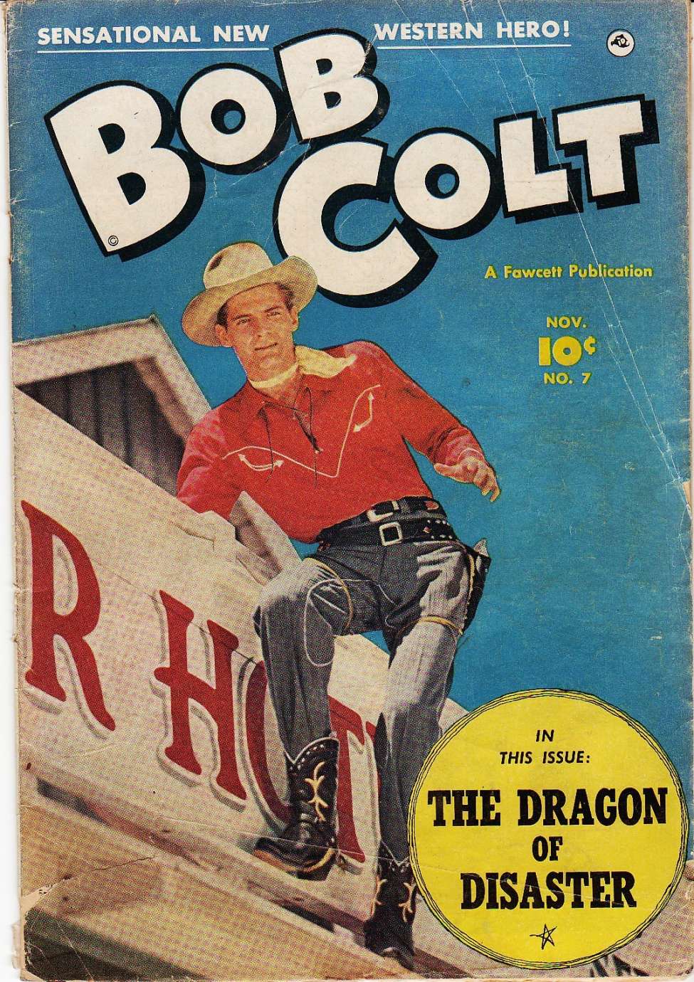 Comic Book Cover For Bob Colt 7