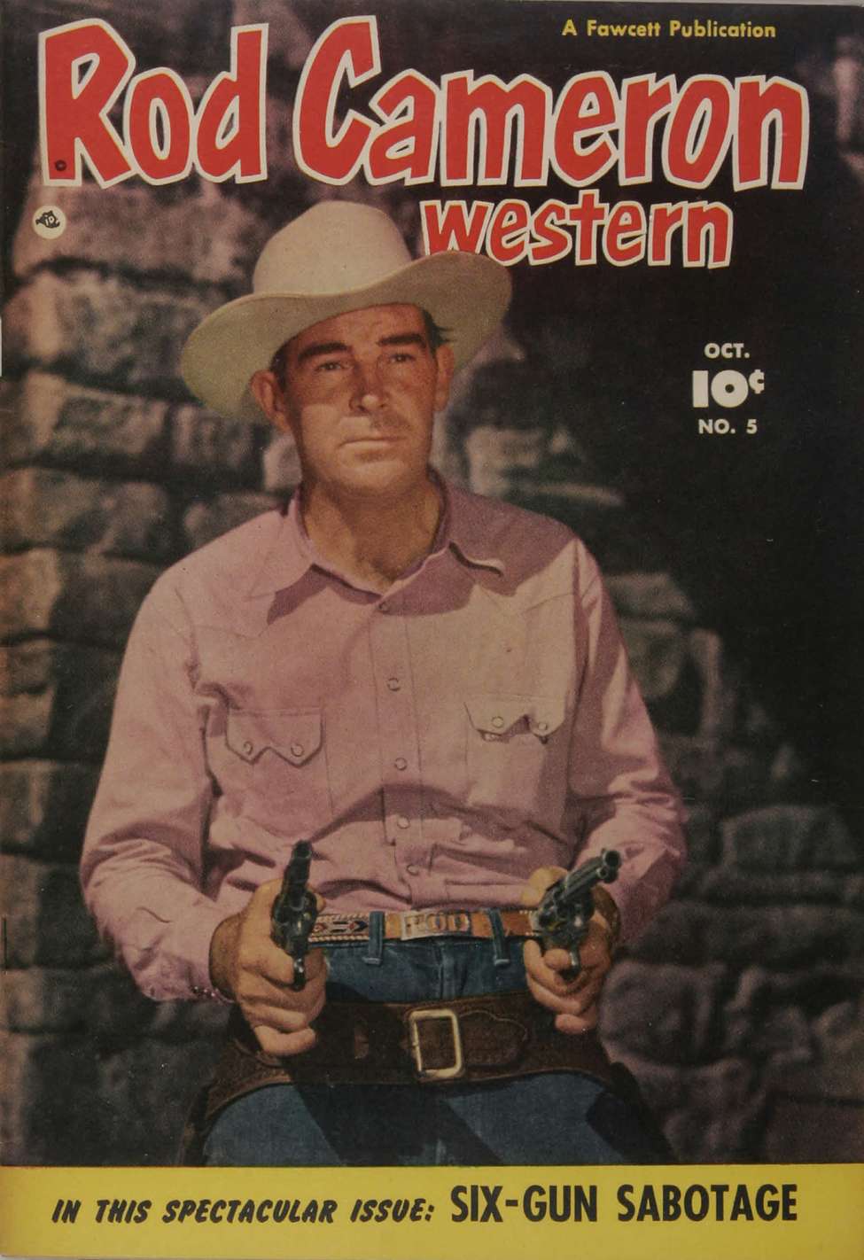 Rod Cameron Western 5 (Fawcett) - Comic Book Plus