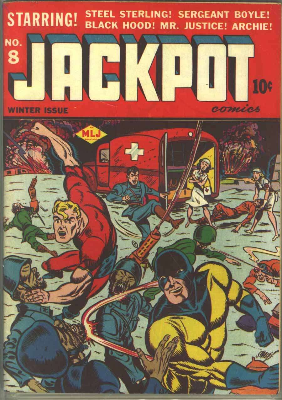 Comic Book Cover For Jackpot Comics 8