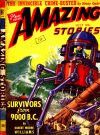Cover For Amazing Stories v15 7 - Survivors from 9000 B.C. - Robert Moore Williams