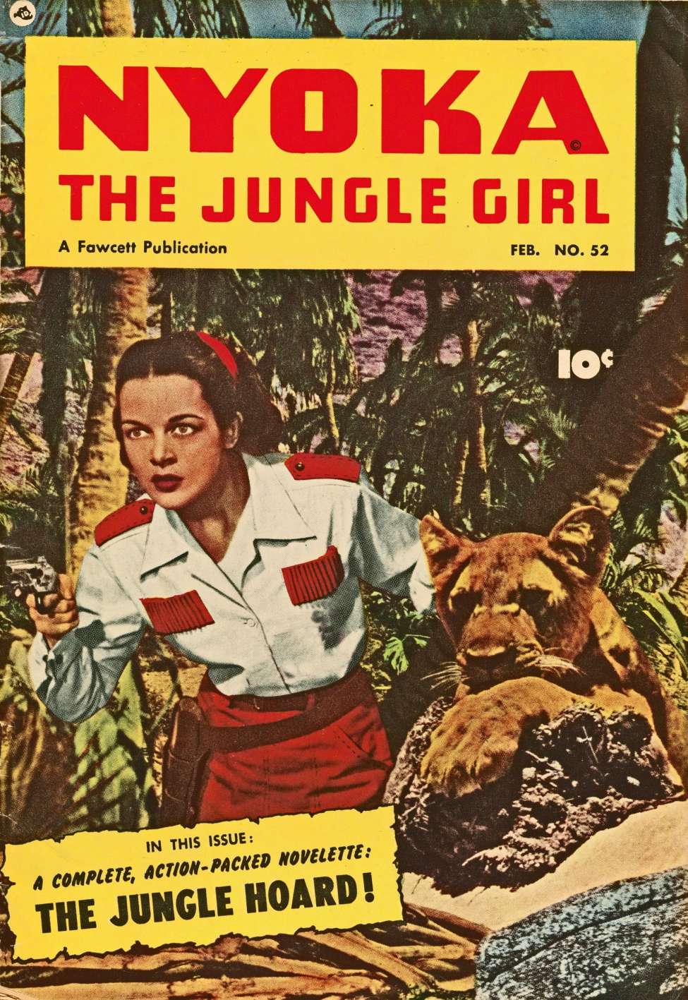 Book Cover For Nyoka the Jungle Girl 52 - Version 2