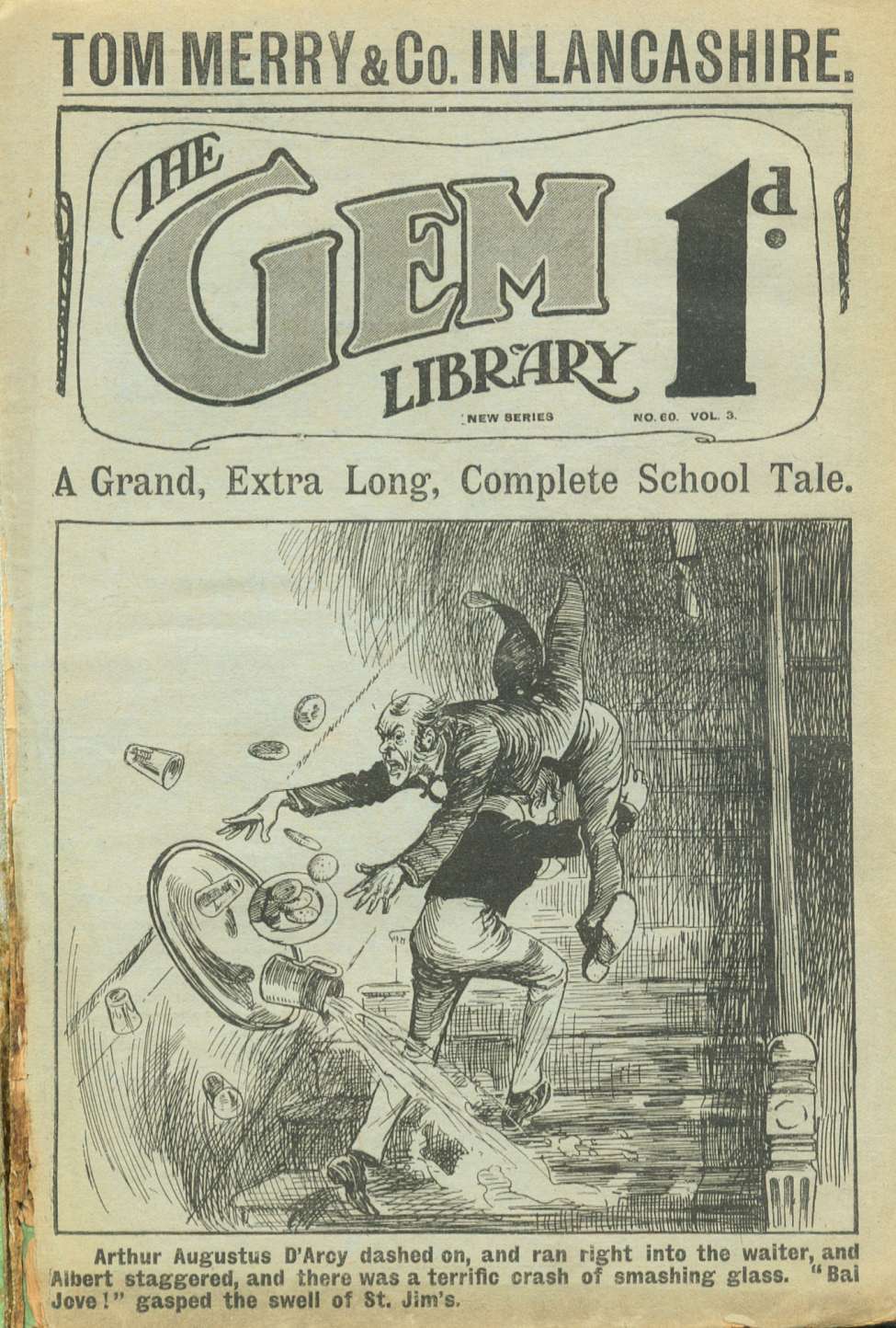 Book Cover For The Gem v2 60 - Tom Merry in Liverpool