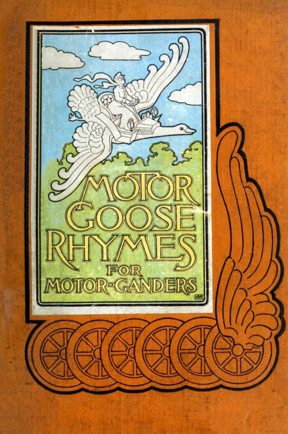Book Cover For Motor Goose Rhymes - Herman Lee Meader