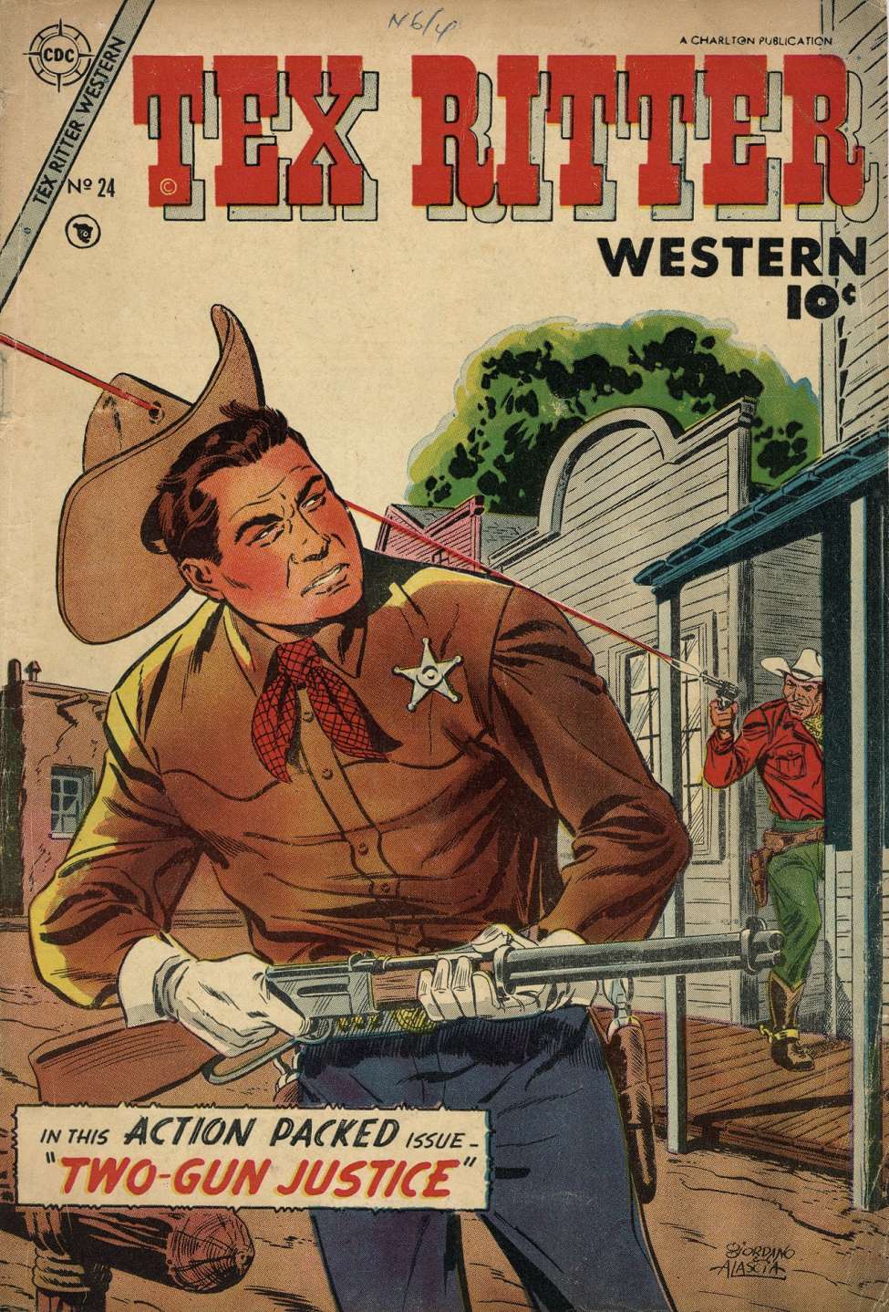 Book Cover For Tex Ritter Western 24