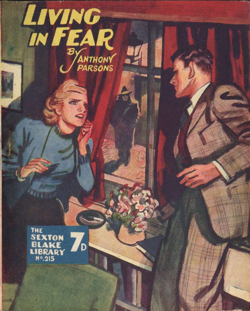 Comic Book Cover For Sexton Blake Library S3 215 - Living in Fear
