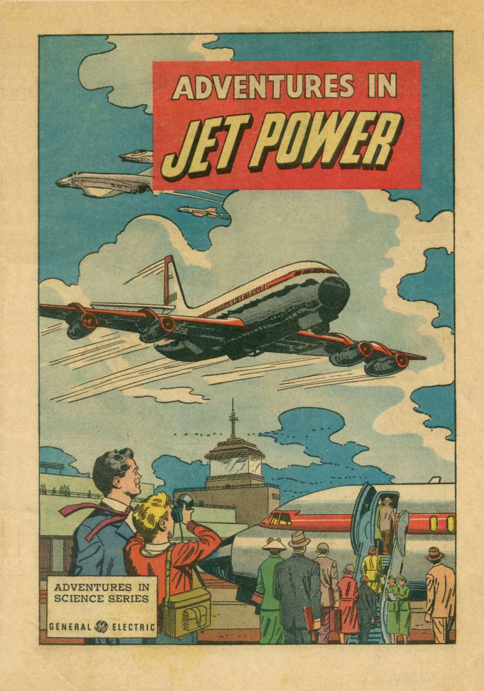 Comic Book Cover For Adventures in Jet Power APG-17-2-E
