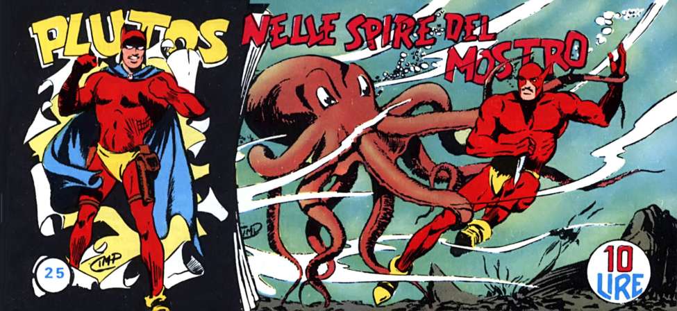 Comic Book Cover For Plutos 25 - Nelle Spire del Mostro