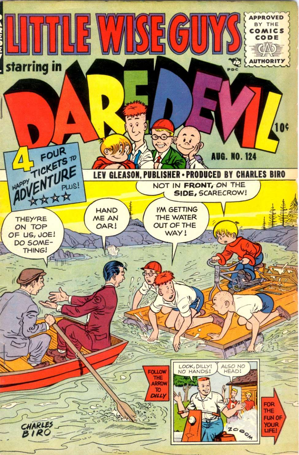 Book Cover For Daredevil Comics 124