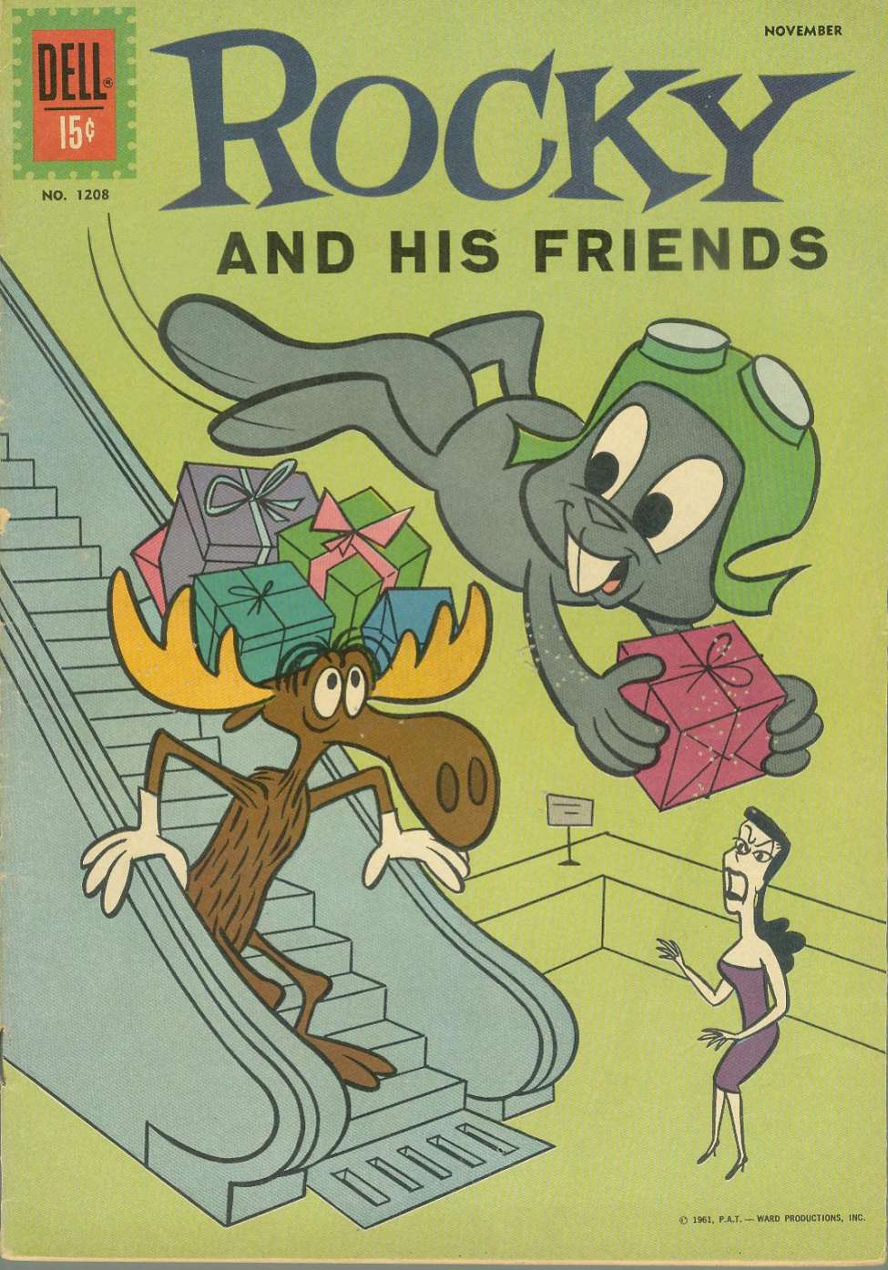 Comic Book Cover For 1208 - Rocky and his Friends