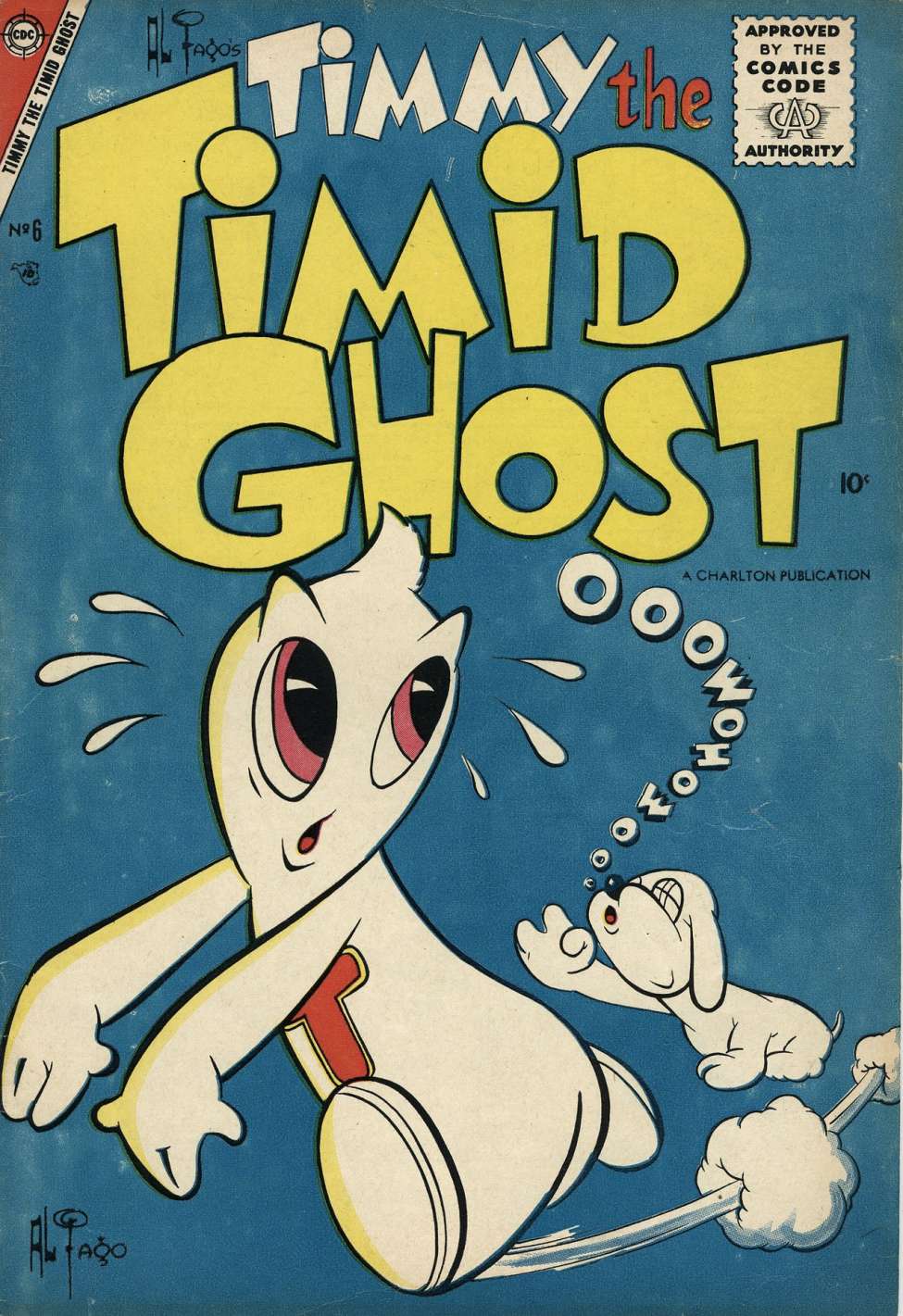 Book Cover For Timmy the Timid Ghost 6