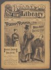 Cover For Beadle's Half Dime Library 907 - Reddy Rusher, the Bellboy Detective