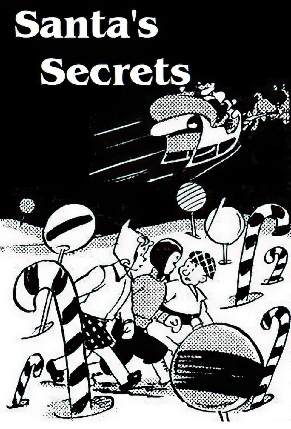 Book Cover For Santa's Secrets