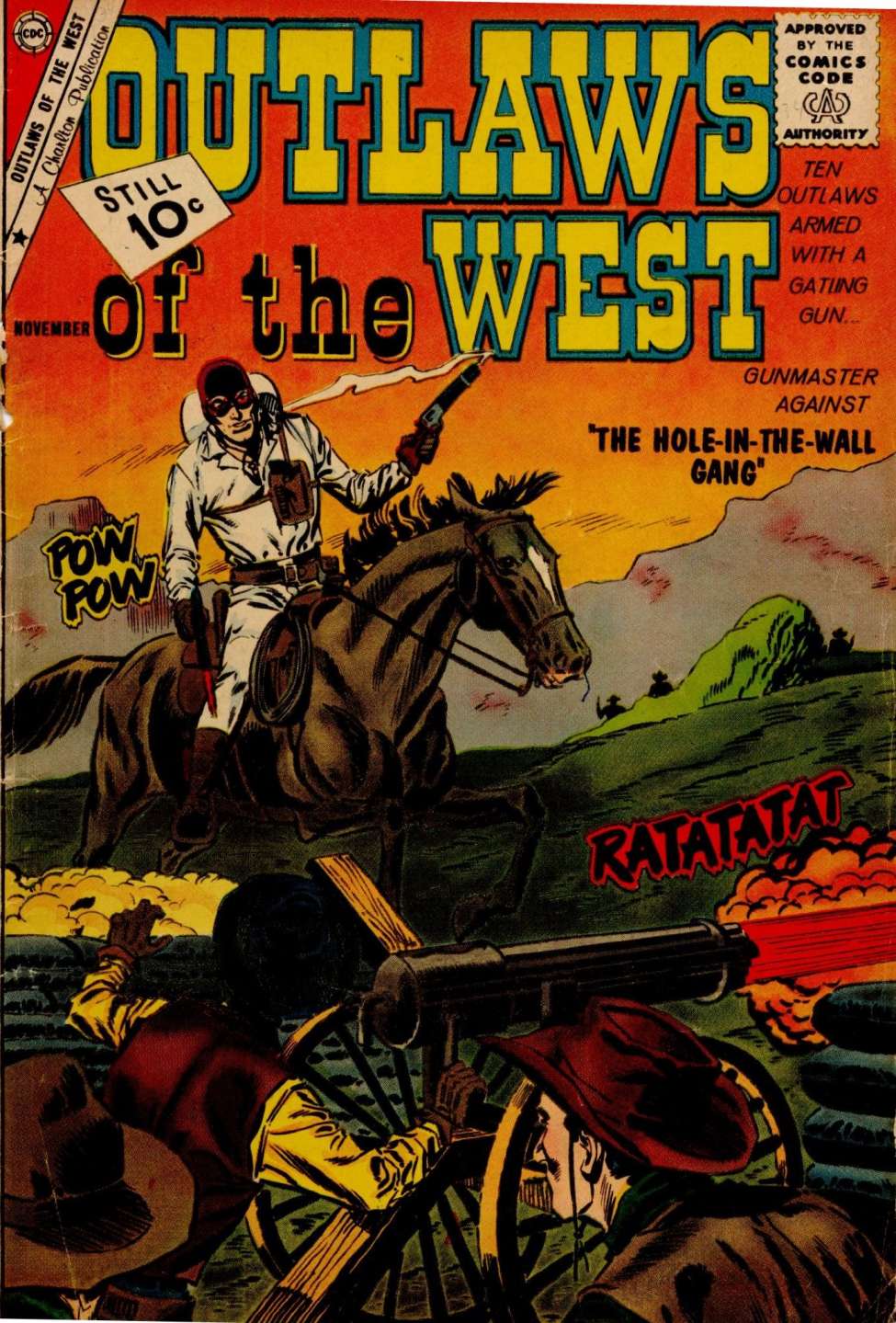 Comic Book Cover For Outlaws of the West 34
