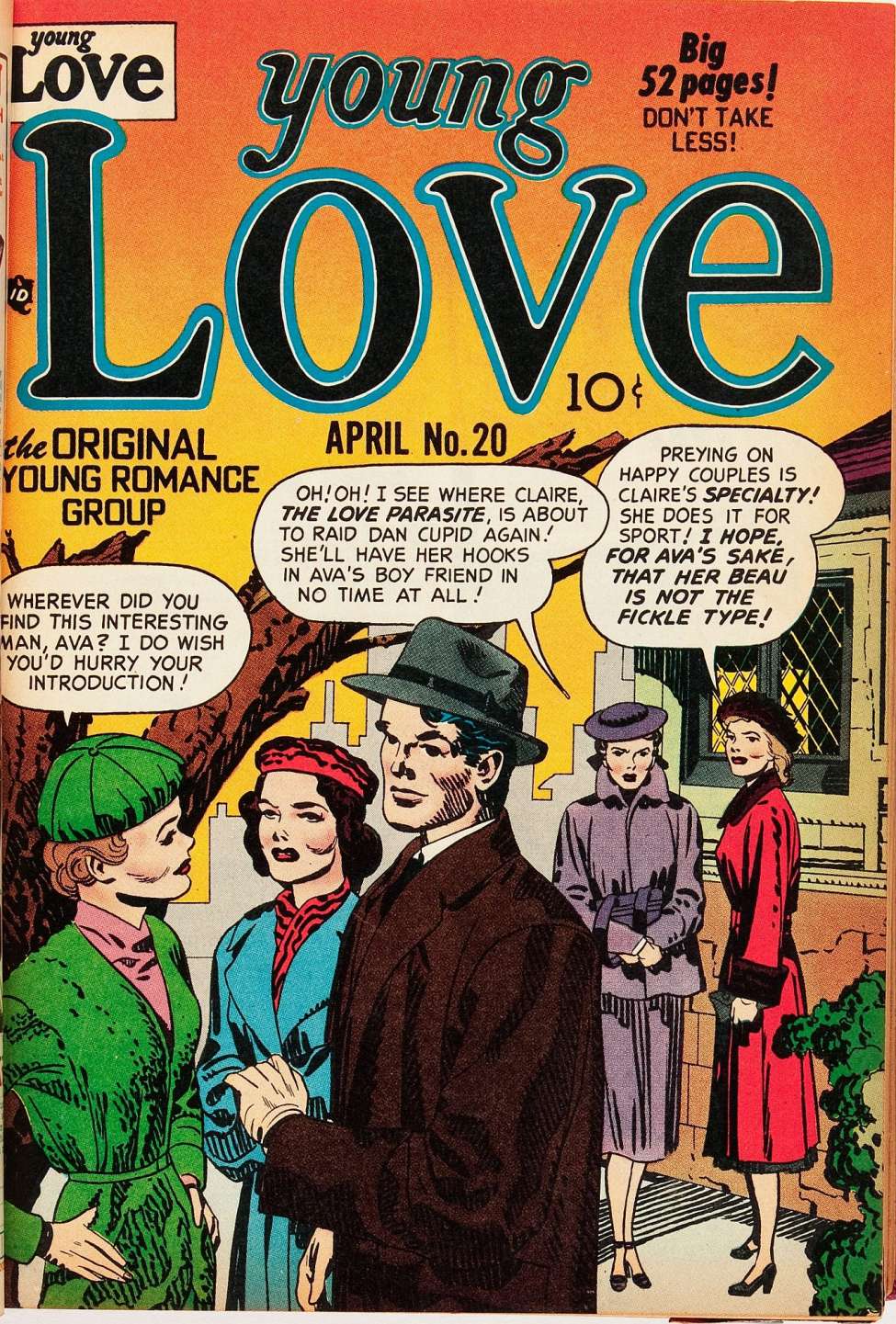 Comic Book Cover For Young Love 20