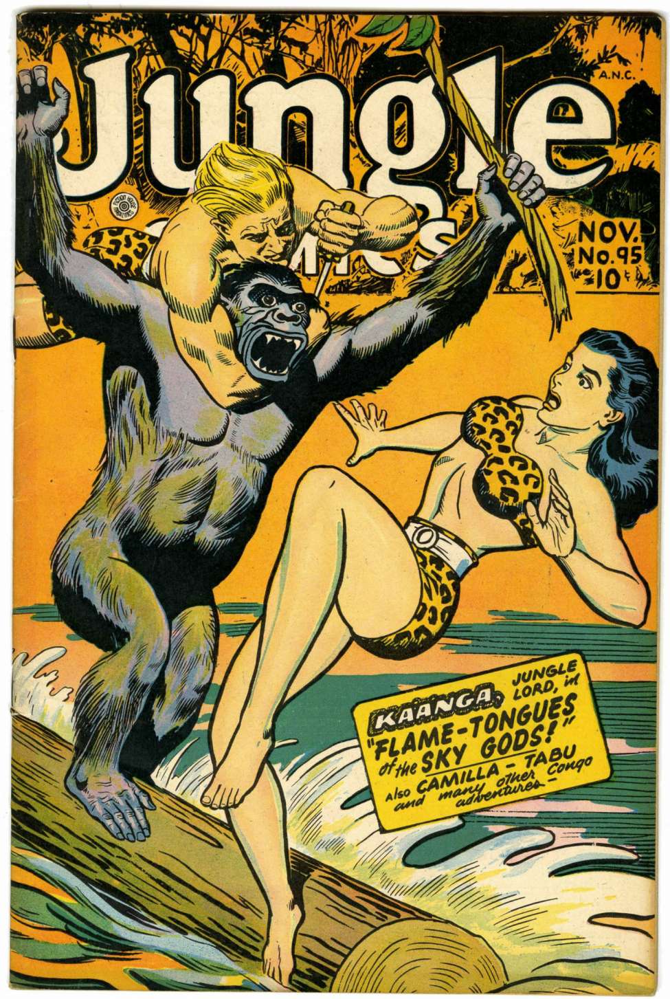 Book Cover For Jungle Comics 95