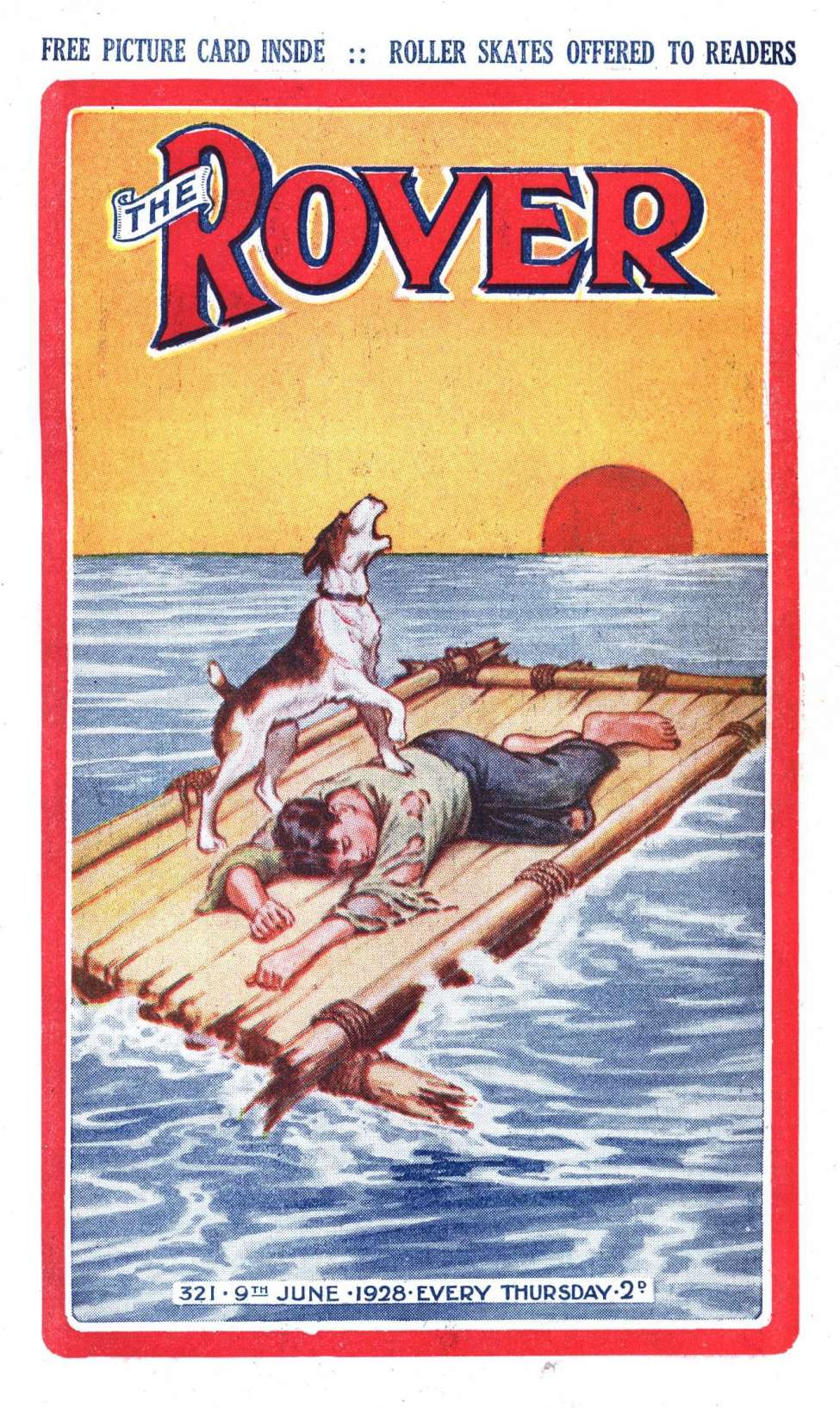 Comic Book Cover For The Rover 321