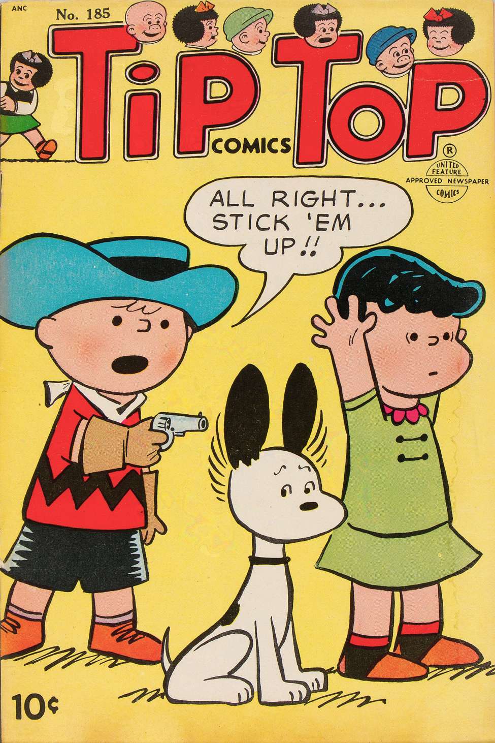 Book Cover For Tip Top Comics 185