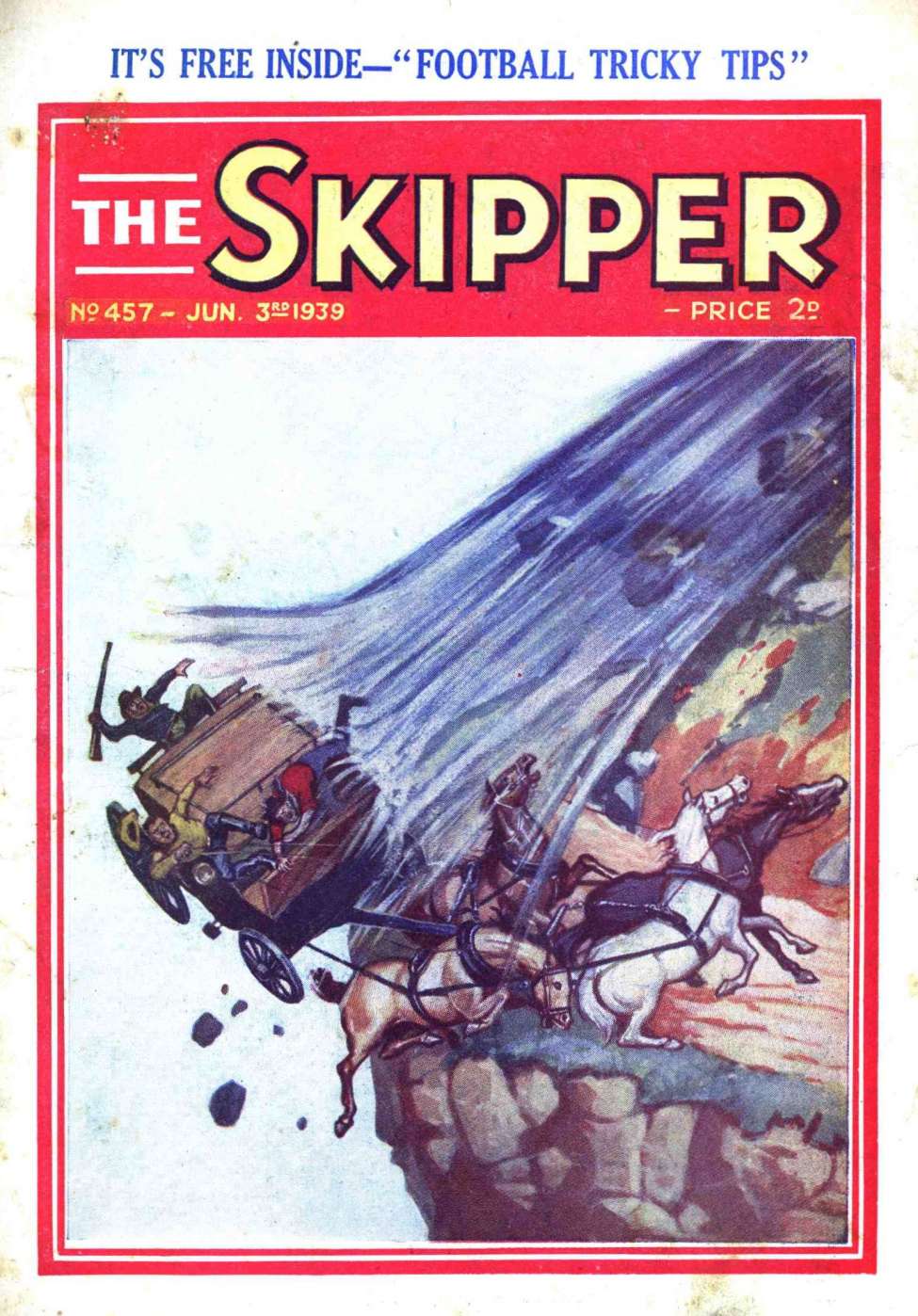 Comic Book Cover For The Skipper 457